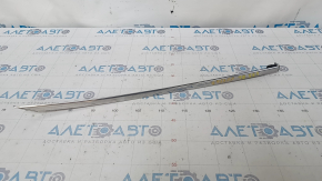Door molding upper rear left Toyota Camry v55 15-17 usa chrome, scratches