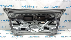 Trunk lid Mazda 3 14-18 BM without spoiler, silver 38P, bump, scratches