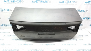 Trunk lid Audi A4 B8 13-16 rest sedan without spoiler, graphite LX7R
