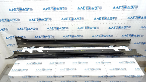 Set of thresholds BMW 5 G30 17-23 M Sport, black, scratches