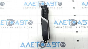 Block of buttons of the central console BMW 5 G30 17-23 for parking sensors and electric shock absorbers