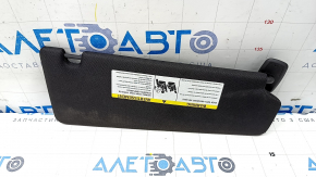 Left visor BMW 5 G30 17-23 black, without hook, for cleaning
