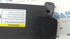 Left visor BMW 5 G30 17-23 black, without hook, for cleaning