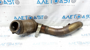 Intake pipe with catalytic converter right BMW 5 G30 18-19 4.4T