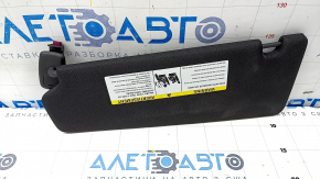 Right visor BMW 5 G30 17-23 black, without hook, for cleaning
