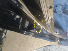 Quarter wing rear right Toyota Prius 30 10-15 on the body, black, pokes