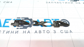 Emblem inscription 4x4 tailgate Jeep Compass 17- black gloss
