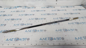 Molding of the central door trim lower rear right Chevrolet Volt 11-15 chrome, scratches, broken clips, pressed