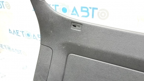 VW Tiguan 09-17 black trunk door trim, scratches, without plug
