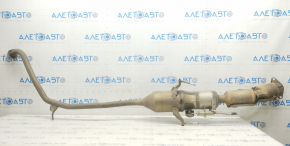 Intake pipe with catalytic converter Toyota Prius 30 10-15 bent mount