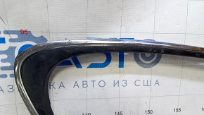 Door molding upper rear right Lexus IS250 IS350 06-13 chrome, scuffs