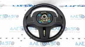 Steering wheel complete with AIRBAG BMW 5 G30 17-22 leather black without heating, M Sport, scuffs, scratches