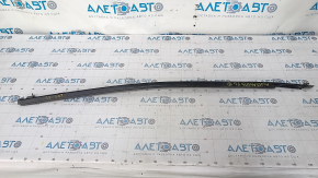 Molding door-glass central front left Ford Mustang mk6 15- matt, tear, deformed