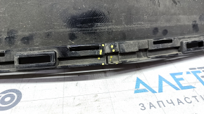 Rear bare bumper Hyundai Elantra 21-23 without parking sensors, graphite, dented, crack