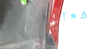 Front bumper bare Lincoln MKZ 13-16 red RR, cracked, worn, broken mount
