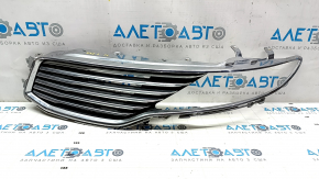 Radiator grill left Lincoln MKZ 13-16 chrome, chips on chrome