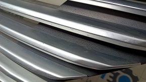 Radiator grill left Lincoln MKZ 13-16 chrome, chips on chrome