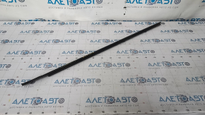 Molding door-glass central front right Suzuki Kizashi 10-15 black, scratches