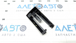 Driver's seat runner plug front left BMW 5 G30 17-23 black