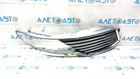 Radiator grill right Lincoln MKZ 13-16 chrome, chips on chrome