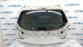 Naked trunk door with glass Mazda CX-5 17- electric, white 25D, butts