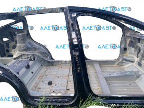 Body pillar center right Tesla Model X 16-21 black PBSB on the body