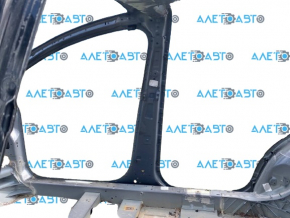 Body pillar center right Tesla Model X 16-21 black PBSB on the body