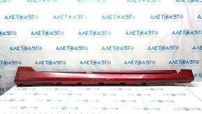 Right threshold Lincoln MKZ 13-20 red RR with seals, wiped, pressed fastened
