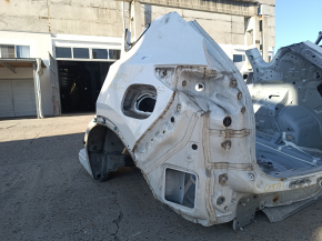 Quarter wing rear left Mazda CX-5 17- on the body, white, pokes