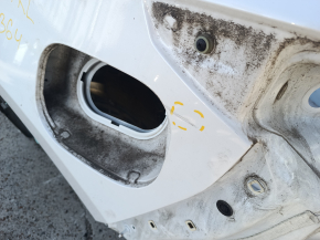 Quarter wing rear left Mazda CX-5 17- on the body, white, pokes