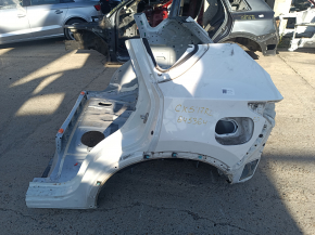 Quarter wing rear left Mazda CX-5 17- on the body, white, pokes