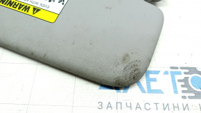 Left visor Hyundai Elantra 21 - without hatch, gray, without hook, for cleaning