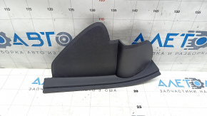 Front panel trim right side Hyundai Elantra 21-23 black