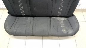 Rear row of seats 2nd row Hyundai Elantra 21-23 cloth black, solid back, for cleaning