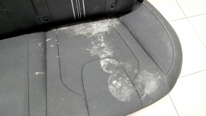 Rear row of seats 2nd row Hyundai Elantra 21-23 cloth black, solid back, for cleaning