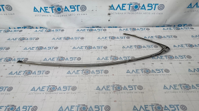 Door molding upper rear left Lexus IS250 IS350 06-13 chrome, scuffs, peeled