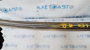 Door molding upper rear left Lexus IS250 IS350 06-13 chrome, scuffs, peeled