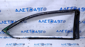 Upper rear left door molding Lexus LS460 LS600h 07-12 long, chrome, chrome trim, scuffs on trim