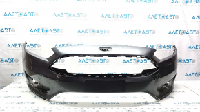 Front bumper bare Ford Focus mk3 15-18 rest, graphite J7, scuffs