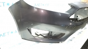 Front bumper bare Ford Focus mk3 15-18 rest, graphite J7, scuffs