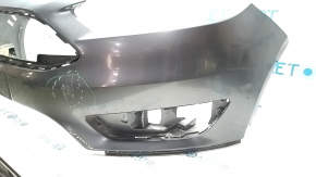 Front bumper bare Ford Focus mk3 15-18 rest, graphite J7, scuffs