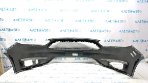 Front bumper bare Ford Focus mk3 15-18 rest, graphite J7, scuffs