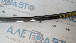 Upper rear left door molding Lexus ES350 07-12 chrome, scuffs, deformed