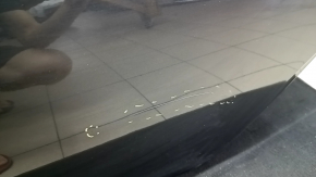 Door bare rear left Hyundai Elantra 21-23 graphite T2G, bumps, scratch
