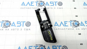 Passenger seat runner plug rear left BMW 5 G30 17-23 black, scratches