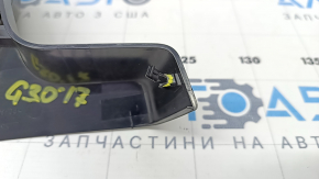 Interior mirror trim BMW 5 G30 17-23 black, for high beam, broken fasteners