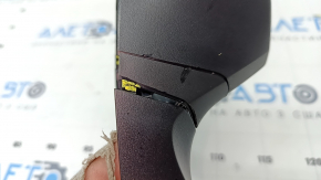 Interior mirror trim BMW 5 G30 17-23 black, for high beam, broken fasteners