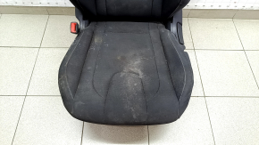 Driver's seat Hyundai Elantra 21-23 without airbag, mechanical, heated, black cloth, for cleaning