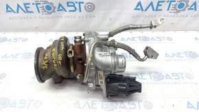 Right turbine BMW 5 G30 18-19 4.4T 48k, driftwood, wedge, for parts