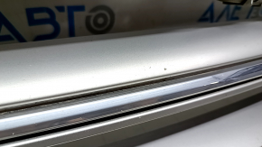 Radiator grill grill Ford Escape MK3 17-19 rest, gray with chrome, cracked, sand on chrome, scratches